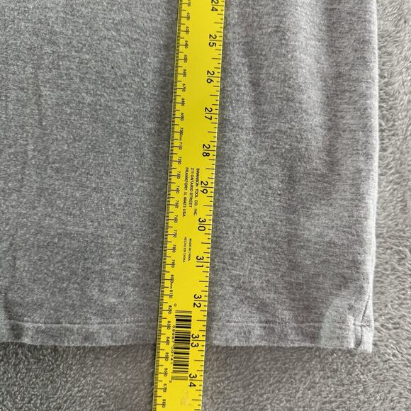Athleta Dress Womens XXS Gray Terry Mini Cut Out Long Sleeve Crew Neck Stretch - Picture 11 of 12